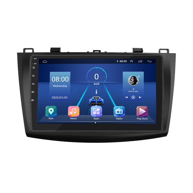 Штатна магнітола 9" Lesko для Mazda 3 II (BL) Рестайлінг 2011-2013 6/128Gb 4G Wi-Fi GPS Top Мазда 1 шт.