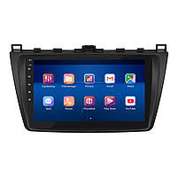 Штатна магнітола 9" Lesko для Mazda 6 II (GH) Рестайлінг 2009-2013 6/128Gb 4G Wi-Fi GPS Top Мазда 6шт, фото 3