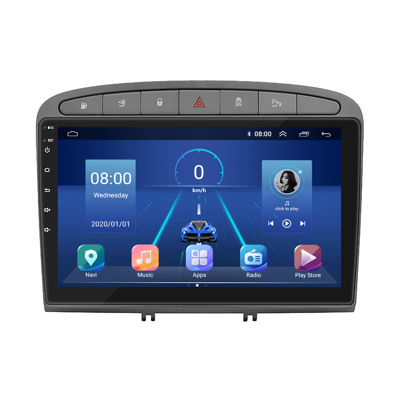 Штатна магнітола 9" Lesko для Peugeot RCZ I Рестайлінг 2012-2015 Top 4/64 4G WiFi GPS Пежо 1 шт.