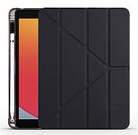 Протиударний чохол Y-Type case з тримачем для стілуса для iPad 10.2" Black