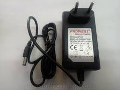 Блок живлення Prowest 12 V/2.5 А (5,5 х 2,5 мм)