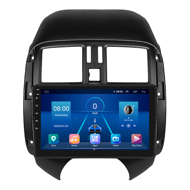 Штатна магнітола 9" Lesko для Nissan Latio I (N17) Рестайлінг 2014-2016 Top 4/32 4G WiFi GPS Ніссан 7 шт., фото 1