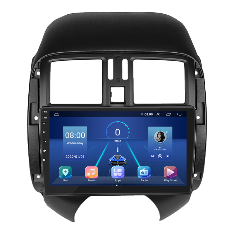 Штатна магнітола 9" Lesko для Nissan Versa II 2012-2014 6/128Gb 4G Wi-Fi GPS Top Ніссан 7 шт., фото 1