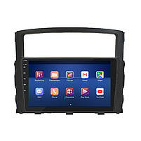Штатна магнітола 9" Lesko для Mitsubishi Montero IV 2006-н.в. 6/128Gb 4G Wi-Fi GPS Top Міцубісі 2 шт., фото 3