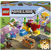 Конструктор LEGO Minecraft Коралловый риф (21164) Лего Майнкрафт А9889-4