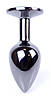 Серія Anal Plug Boss - ювелірні вироби Dark Silver Purple S, BS6400034, фото 4