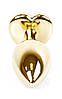 Серія Anal Plug Boss - ювелірна золота серця Plug Rose S, BS6400036, фото 4