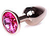 Серія Anal Plug Boss - ювелірна червона золота пробка Pink S, BS6400107, фото 7