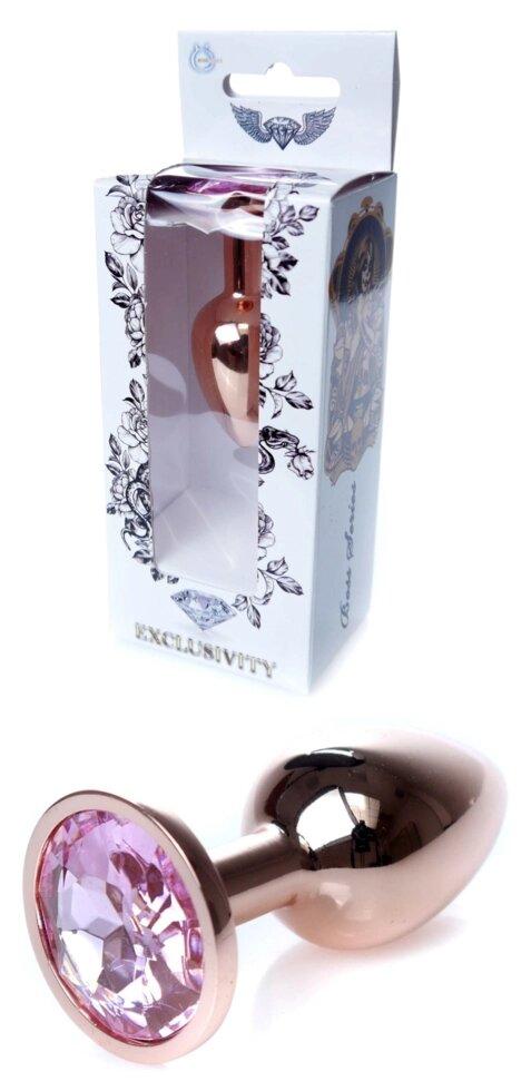 Серія Anal Plug Boss - ювелірна червона золота пробка Rose S, BS6400108, фото 1