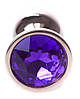 Серія Anal Plug Boss - ювелірна червона золота вилка Purple S, BS6400110, фото 8