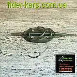 Рибальська годівниця в зборі. Короповий монтаж "Arc Method Flat", вага 70 грамів, фото 4