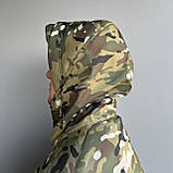 Військова тактична куртка Soft Shell мультикам для військових куртка на флісі, фото 5