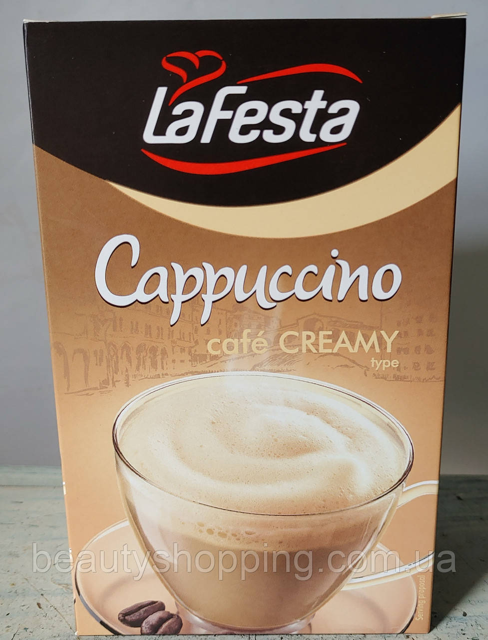 Капучіно La Festa cafe Creamy з кремовим смаком 10х12.5g Польща