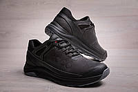 Кросівки чоловічі шкіряні Urban Nubuck Black