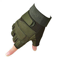 ВСУ тактические военные перчатки цвета хаки, беспалые тактические перчатки XL