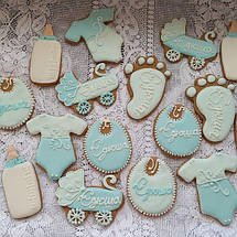 Пряники на рік чи хрестини дитині або дитині