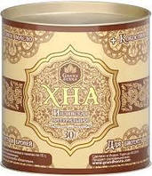 Хна для брів і біо-тату Grand Henna шоколадно-коричнева, 30 грам (+ кокосове масло в комплекті)
