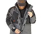 Костюм зимовий мембранний Norfin DISCOVERY 2 GRAY (сірий) -35 ° / 8000мм, фото 9