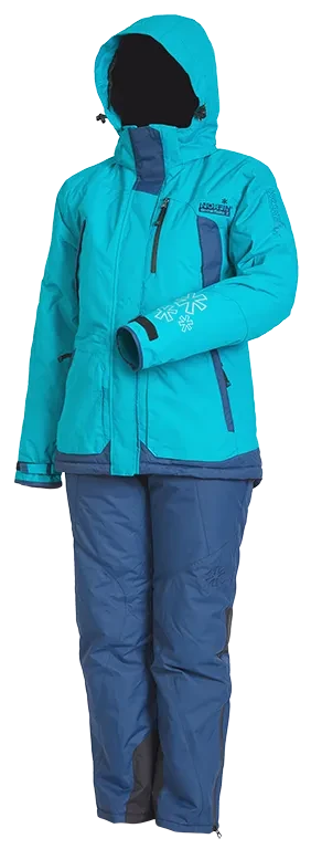 Костюм жіноч. зимовий мембранний Norfin SNOWFLAKE 2 (блакитн.) -25 °/6000 мм/XS