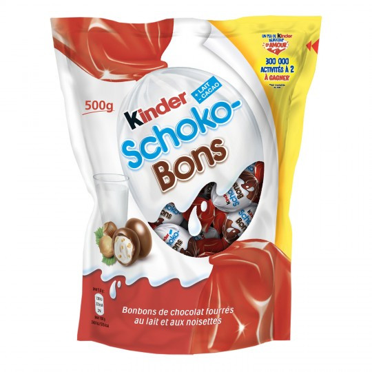 Шоколадні цукерки Kinder Schoko Bons, 500 грамів