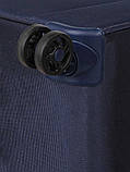 Валіза велика L тканина синя 80х46х30(+5)см/96л/4.1кг/Airtex 832, фото 9