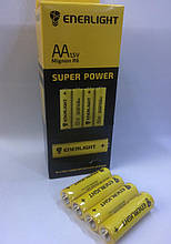 Батарейка сольова ENERLIGHT R6/AA 4 pcs SHRING (40/480 шт/ящ)