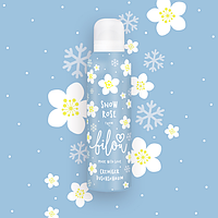 Пінка для душу BILOU Snow Rose, 200 мл