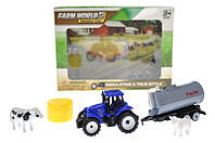 Трактор "Фермер" з тваринами в коробці 798-A165 р.20,5*14,2*4,8см