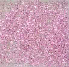 Бісер Miyuki Round Rocailles 11/0 колір - рожевий прозорий темний з переливом