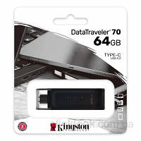 Флеш накопитель USB3.2 64GB DataTraveler 70 USB Type-C (DT70/64GB)