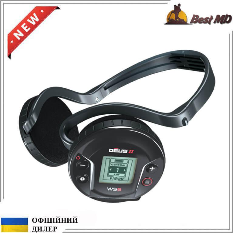 Навушники XP WS6 для металошукачів XP Deus 2, фото 1