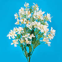 Искусственная веточка с белыми цветами (85 см)