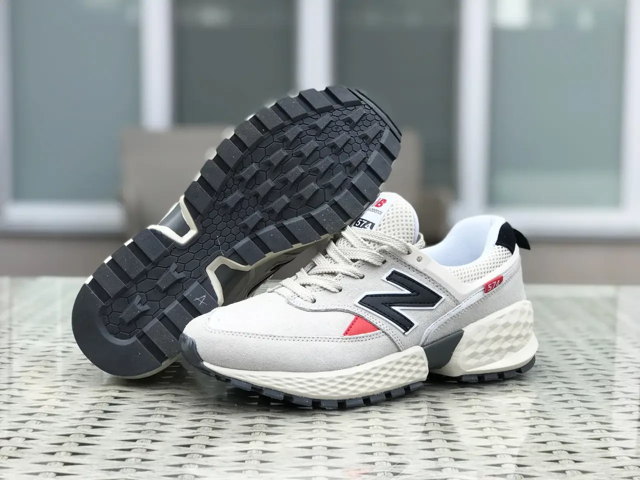 Купить Мужские кроссовки New Balance Нью Беланс 574, замша, пена ...