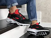 Мужские кроссовки Nike Найк Huarache Fragment Design, сетка, нубук, пена, разноцветные 44