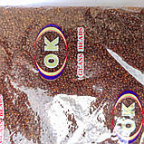 Бісер дрібний темно-коричньовий прозорий, фото 2