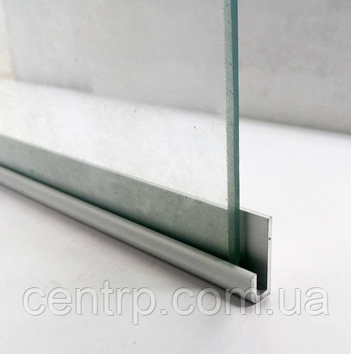 Стартовый (торцевой) профиль для стекла, зеркал, стеновых панелей до ...