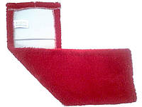 Насадка для швабри з мікрофібри червона SUN1902 red ТМ Eco Fabric