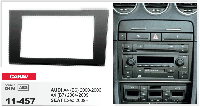 2-DIN перехідна рамка AUDI A4 (B6) 2000-2006, A4 (B7) 2004-2009/SEAT Exeo 2009 і вище, CARAV 11-457