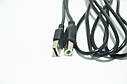 Кабель USB 2.0 AM-BM для принтера 150 см Black, фото 4