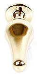Серія Anal Plug Boss - Ювелірна золота задяка Чорна, BS6400065, фото 6