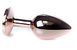 Серія Anal Plug Boss - ювелірна червона золота пробка Pink S, BS6400107, фото 5