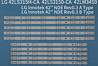 LED подсветка LG innotek 42" NDE rev 0.3