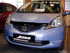 Дефлектор капота (мухобійка) Honda Jazz 2008- (EGR/Австралія)