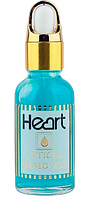 Heart Гель кислотный для удаления кутикулы голубой , 30 мл