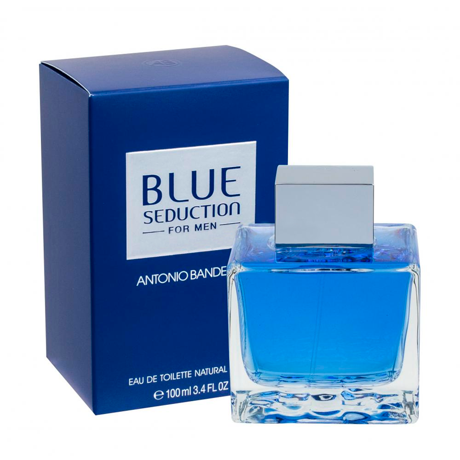 Парфуми Antonio Banderas Blue Seduction For Men Туалетна вода 100 ml (Антоніо Бандерас Блю Седакшн EDT Чоловічі)