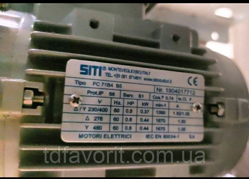 Електродвигун Siti FC 71В-4 0.37 4P (14/160) 230/400V