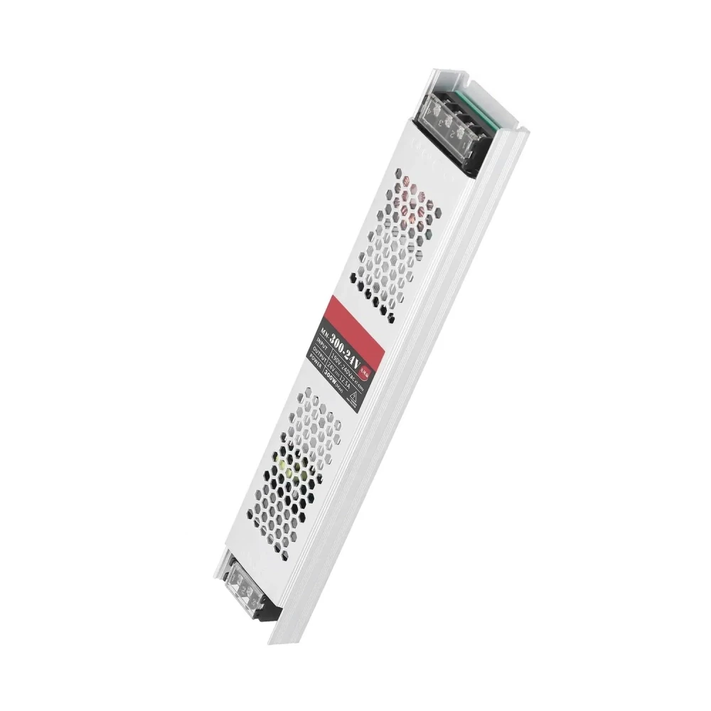 Блок живлення 24V, 300W, 12.5А, алюмінієвий корпус, IP20, не герметичний, серія компакт.