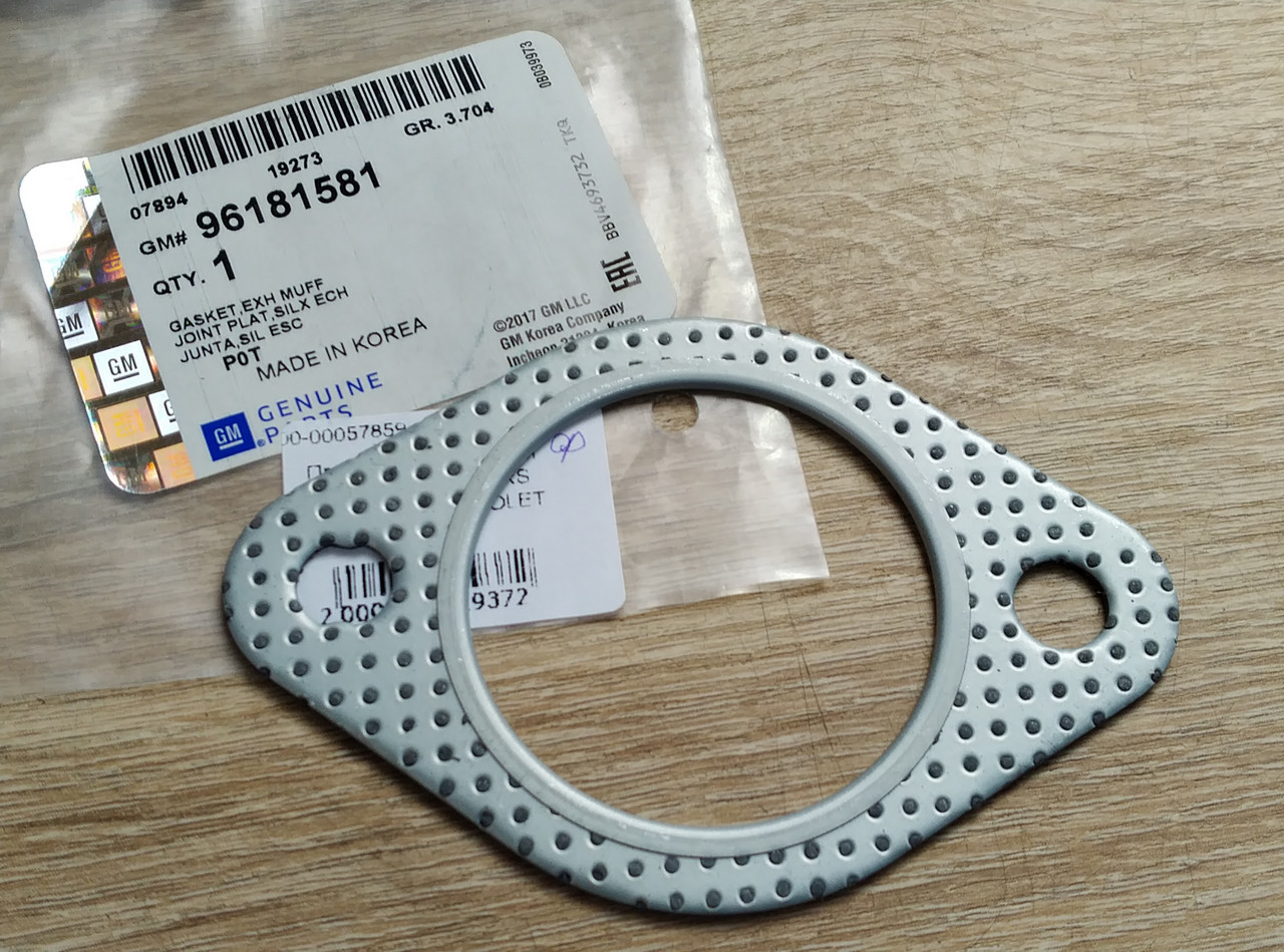 Прокладка глушника GENERAL MOTORS 96181581 CHEVROLET AVEO