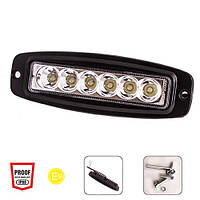 Фара рабочего света WLP-18RT5 SPOT 6Led*3W (185*59*35)/10-30V/18W/6000K (WLP-18RT5)