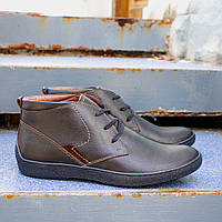 Мужские ботинки коричневого цвета 40 розмір